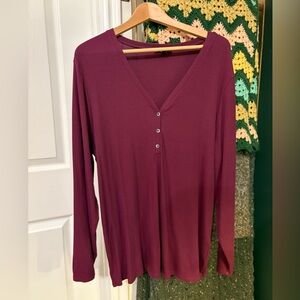 Universal Standard long sleeve shirts top